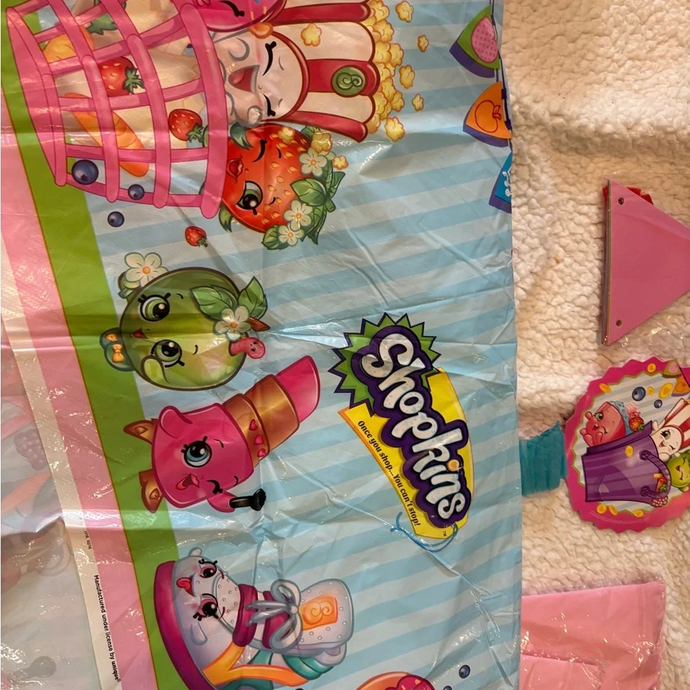 Shopkins Kids Birthday Party Set